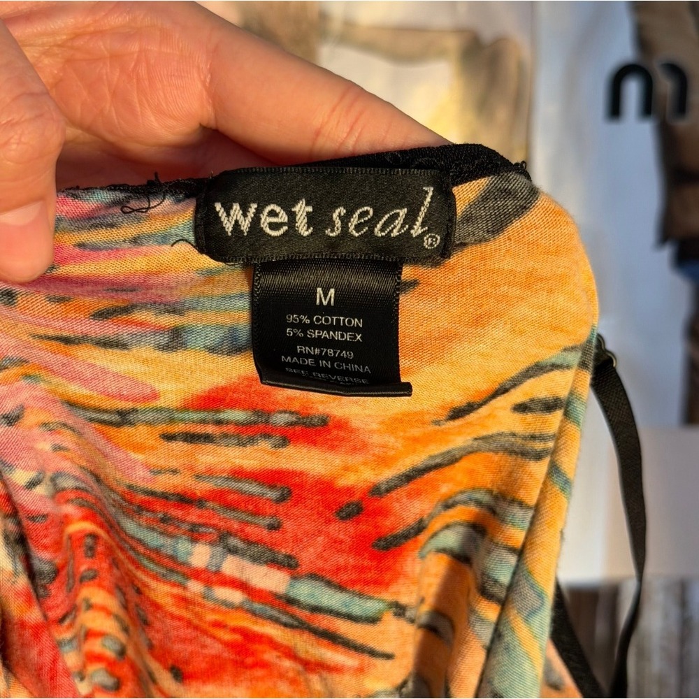 Y2K Wet Seal Grail Cotton Tank - Picture 5 of 5